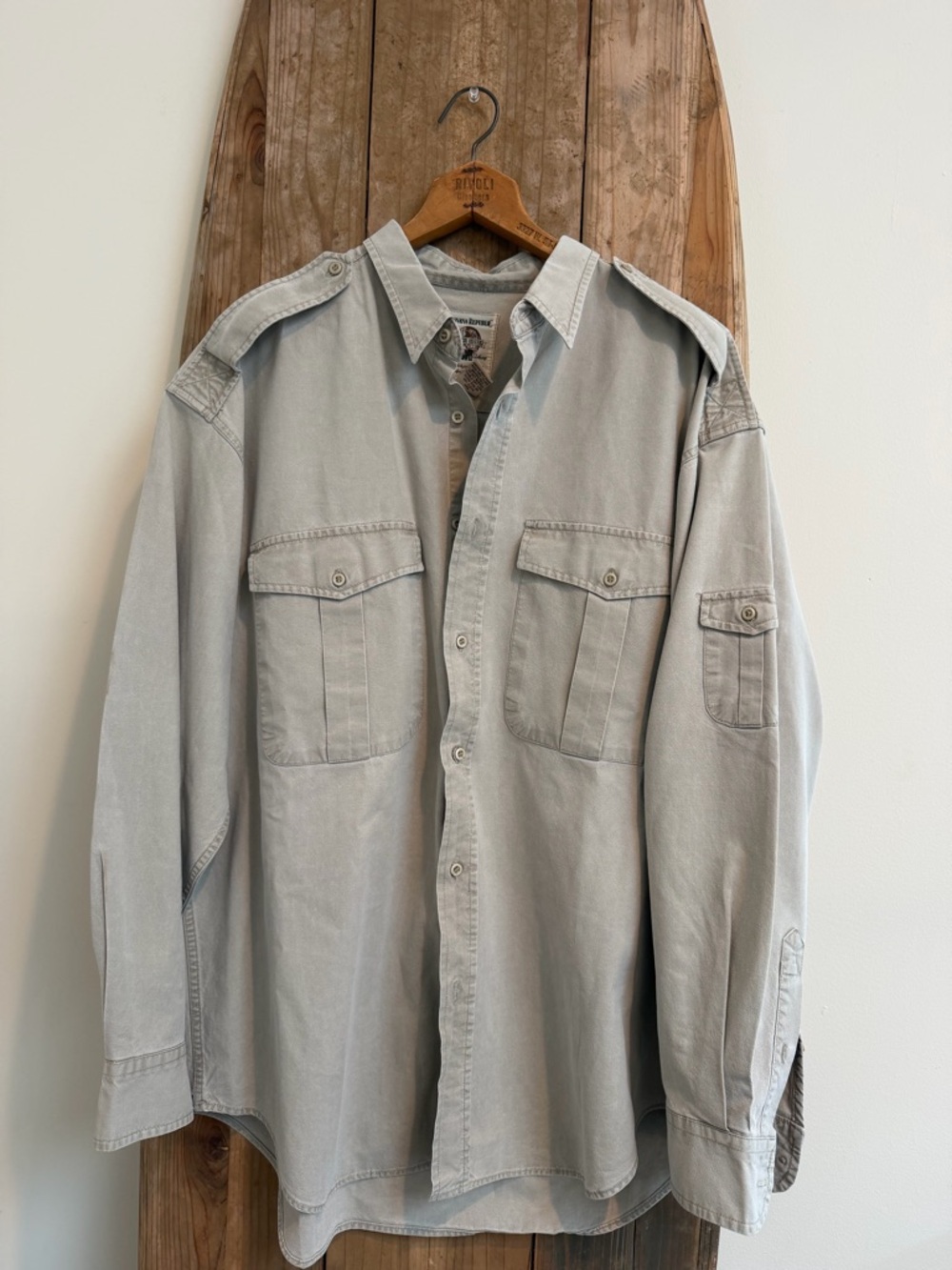 Vintage Banana Republic Utility Travel adventure shirt jacket - Safari Era BR